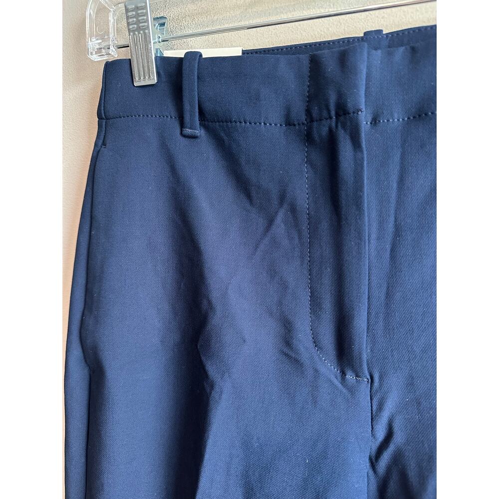 Banana Republic High-Rise Modern Slim City Stretch Ankle Pant Navy Blue 2P - Picture 4 of 12